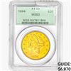 Image 1 : 1894 $20 Gold Double Eagle PCGS MS60