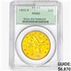 Image 1 : 1902-S $20 Gold Double Eagle PCGS MS60