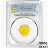 Image 1 : 1929 $2.50 Gold Quarter Eagle PCGS MS63