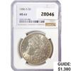 1886-S Morgan Silver Dollar NGC MS61