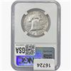 Image 2 : 1950 Franklin Half Dollar NGC PF64