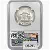 Image 2 : 1955 Franklin Half Dollar NGC PF68
