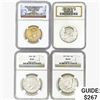 Image 1 : 1964-2015 [4] Kennedy Half Dollars NGC MS/PF