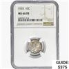 Image 1 : 1935 Mercury Silver Dime NGC MS66 FB