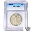 1935-D Walking Liberty Half Dollar ICG MS62