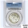 1943-D Walking Liberty Half Dollar PCGS MS64