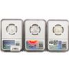 Image 2 : 1948&1958 [3] Washington Silver Quarter NGC MS66
