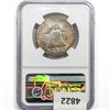 Image 2 : 1951-S Franklin Half Dollar NGC MS66