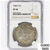 1884-S Morgan Silver Dollar NGC XF45