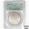1897-S Morgan Silver Dollar PCGS MS63