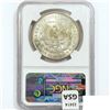 Image 2 : 1921-S Mercury Silver Dollar NGC MS64