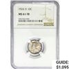 Image 1 : 1924-D Mercury Silver Dime NGC MS61 FB