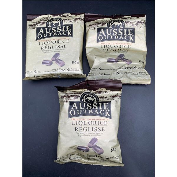 Aussie Outback Liquorice (3 x 200g)