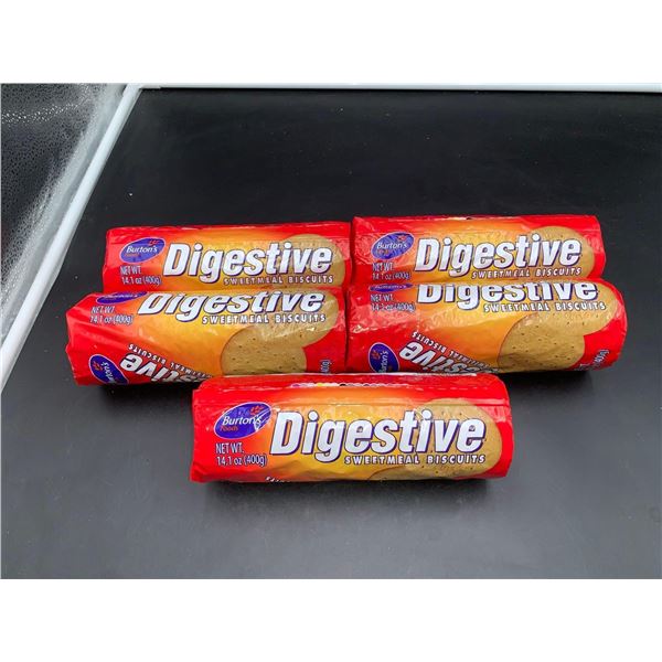 Digestive Sweetmeal Biscuit Cookies (5 x 400g)