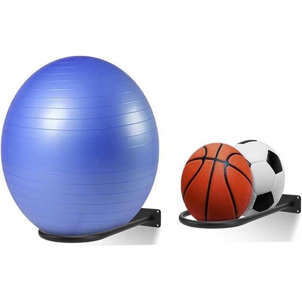 XIAO PEI Medicine Ball RackWall Mounted Large Stability Ball Storage Rack Basketball Ball RackExerci