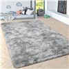 Image 1 : Shag Area Rug Modern Ultra Soft Fuzzy Throw Carpet 4' x 6' Dark Grey