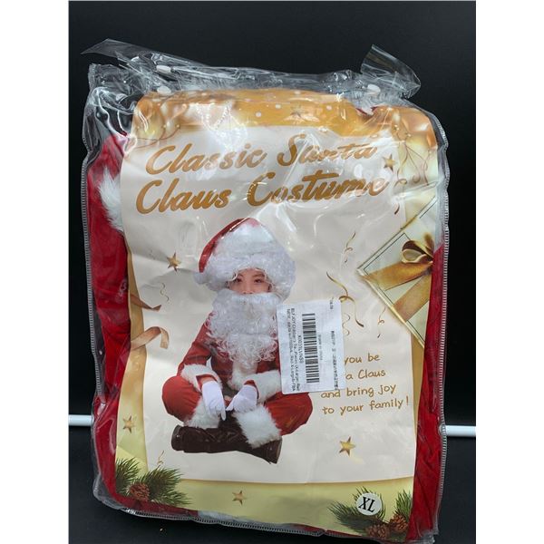 Classic Santa Claus Costume (XL) Kids Costume
