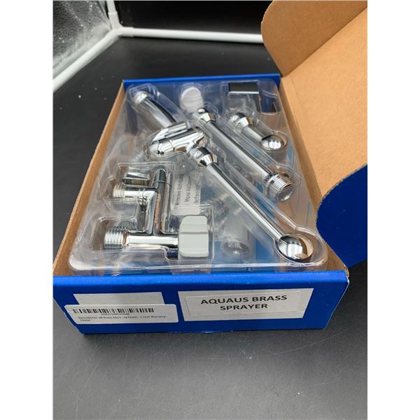 Aquaus Brass Sprayer-Rinseworks Chrome