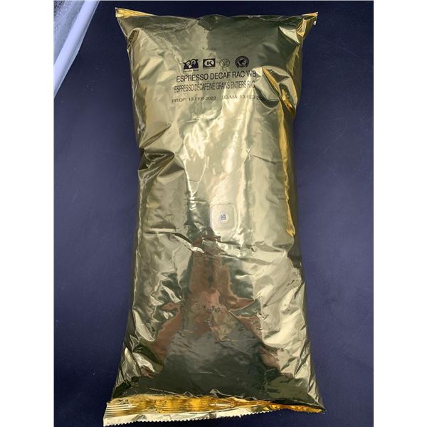 Espresso Decaf Rac Wholebean (2lbs)