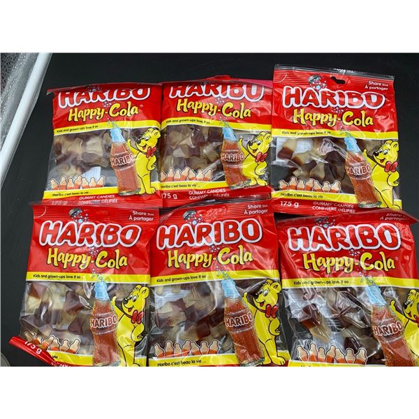 Haribo Happy Cola Gummy Candy (6 x 175g)
