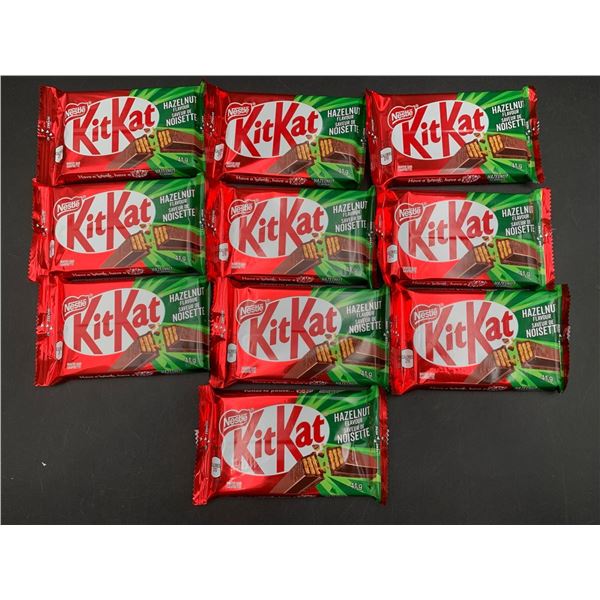 Nestle KitKat Candy Bars-Hazelnut Flavour (10 x 41g)