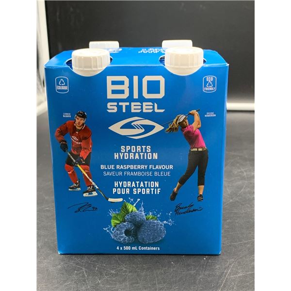Bio Steel Sprots Hydration-Blue Raspberry (4 x 500ml)