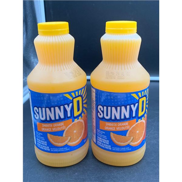 Sunny D Smooth Orange Flavoured Citrus Punch (2 x 1.18L)