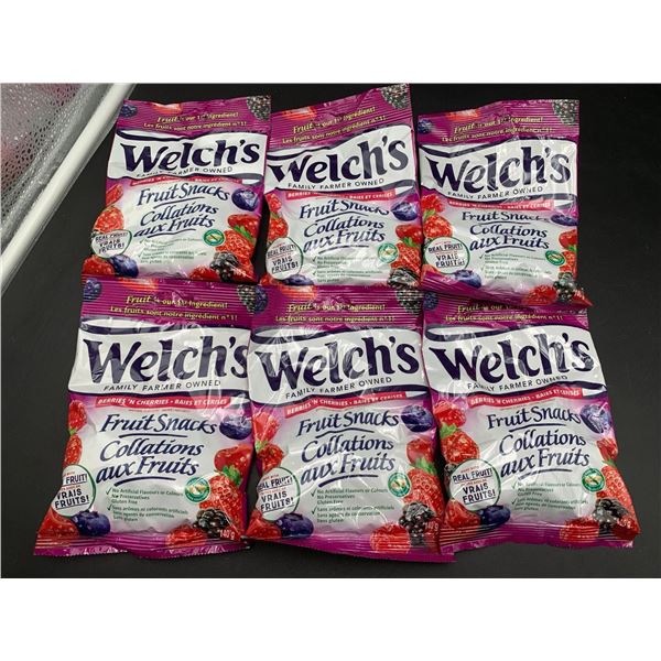 Welch's Fruit Snacks (6 x 140g)