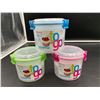 Image 1 : Sisterna To Go Breakfast Containers (3 x 530ml)