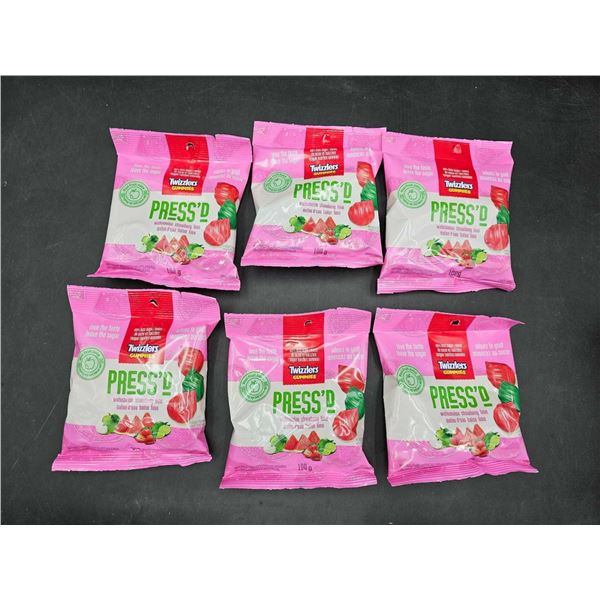 Twizzlers Press'd Watermelon Strawberry Lime Candy (6 x 100g)