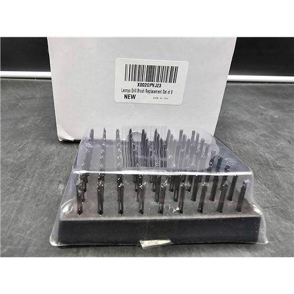 Leonyo Grill Brush Replacement Set of 8
