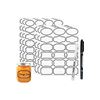 Image 1 : JaoNanl 138pcs Removable Transparent Labels for Jars, Waterproof Labels for Bottles with Black Borde