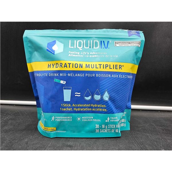 LiquidIV Hydration Multiplier (30-16g Sticks)