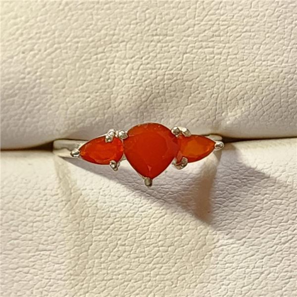 Silver Agate Ring (~Size 6.5)RING (~length 0 inches), Suggested Retail Value $70