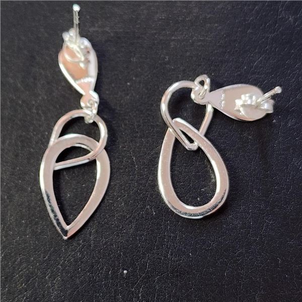 Silver Earrings, Suggested Retail Value $60