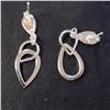 Image 1 : Silver Earrings, Suggested Retail Value $60