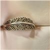 Image 1 : Silver Marcasite Ring (~Size 7.5)RING, Suggested Retail Value $80