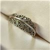 Image 2 : Silver Marcasite Ring (~Size 7.5)RING, Suggested Retail Value $80
