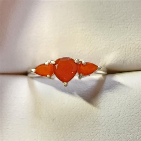 Silver Agate Ring (~Size 6.75)RING, Suggested Retail Value $70