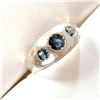 Image 3 : Silver Sapphire Ring (~Size 6.5)RING, Suggested Retail Value $150
