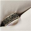 Image 3 : Silver Marcasite Ring (~Size 6)RING, Suggested Retail Value $80