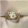 Image 1 : Silver Marcasite Mother Of Pearl Ring (~Size 6)RING (~weight 6.34g), Suggested Retail Value $150