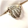 Image 3 : Silver Marcasite Ring (~Size 7)RING (~weight 3.82g), Suggested Retail Value $100