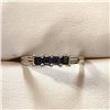 Image 1 : Silver Sapphire Ring (~Size 7)RING, Suggested Retail Value $120