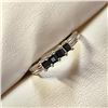 Image 3 : Silver Sapphire Ring (~Size 7)RING, Suggested Retail Value $120