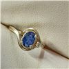 Image 2 : Silver Sapphire Ring (~Size 6)RING (~length 0 inches), Suggested Retail Value $80