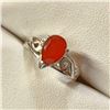 Image 2 : Silver Agate Ring (~Size 6)RING (~length 0 inches), Suggested Retail Value $60