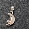Image 2 : Silver Cubic Zirconia Pendant (~Size 0) (~length 0 inches), Suggested Retail Value $50