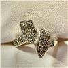 Image 1 : Silver Marcasite Ring (~Size 7.5)RING (~length 0 inches), Suggested Retail Value $120