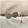 Image 3 : Silver Marcasite Ring (~Size 8)RING (~length 0 inches), Suggested Retail Value $80